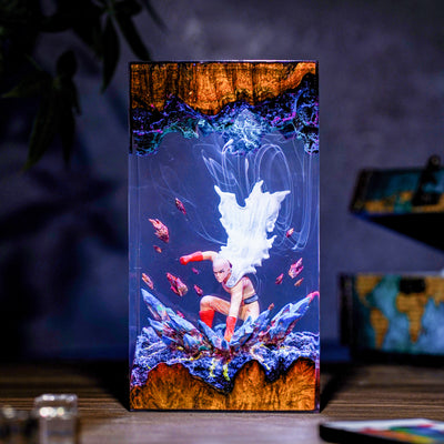 Saitama One Punch Man Resin lamp