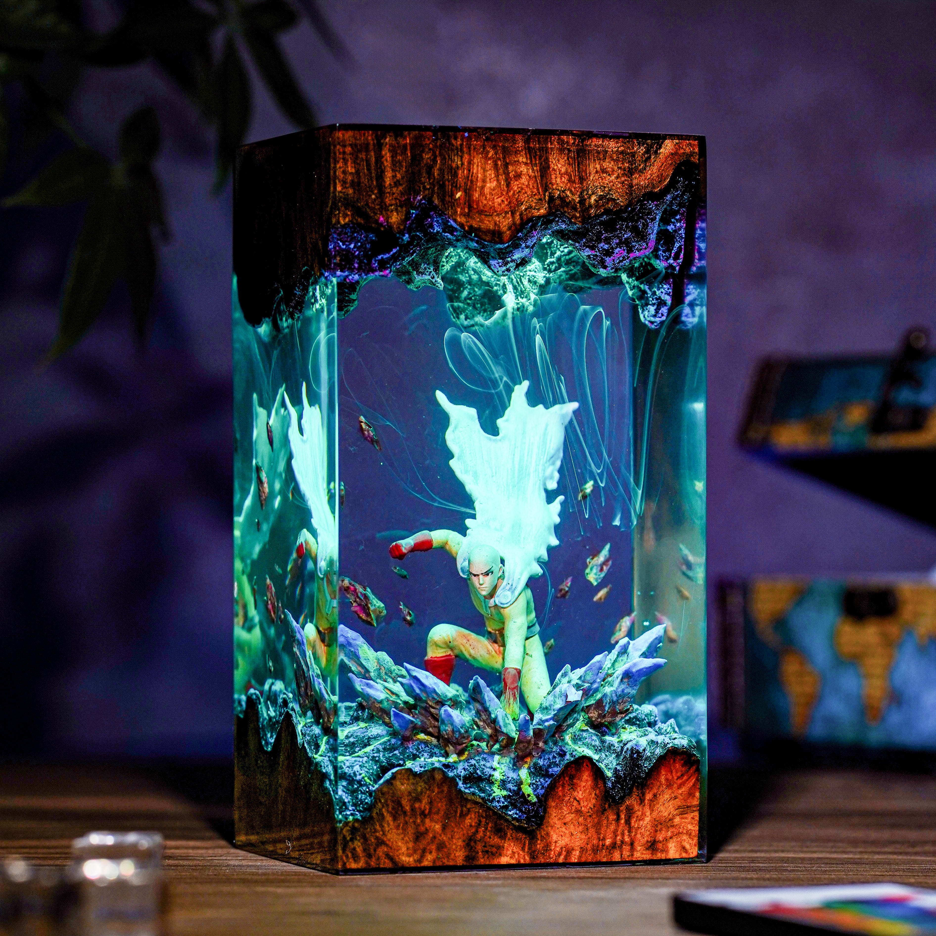 Saitama One Punch Man Resin lamp