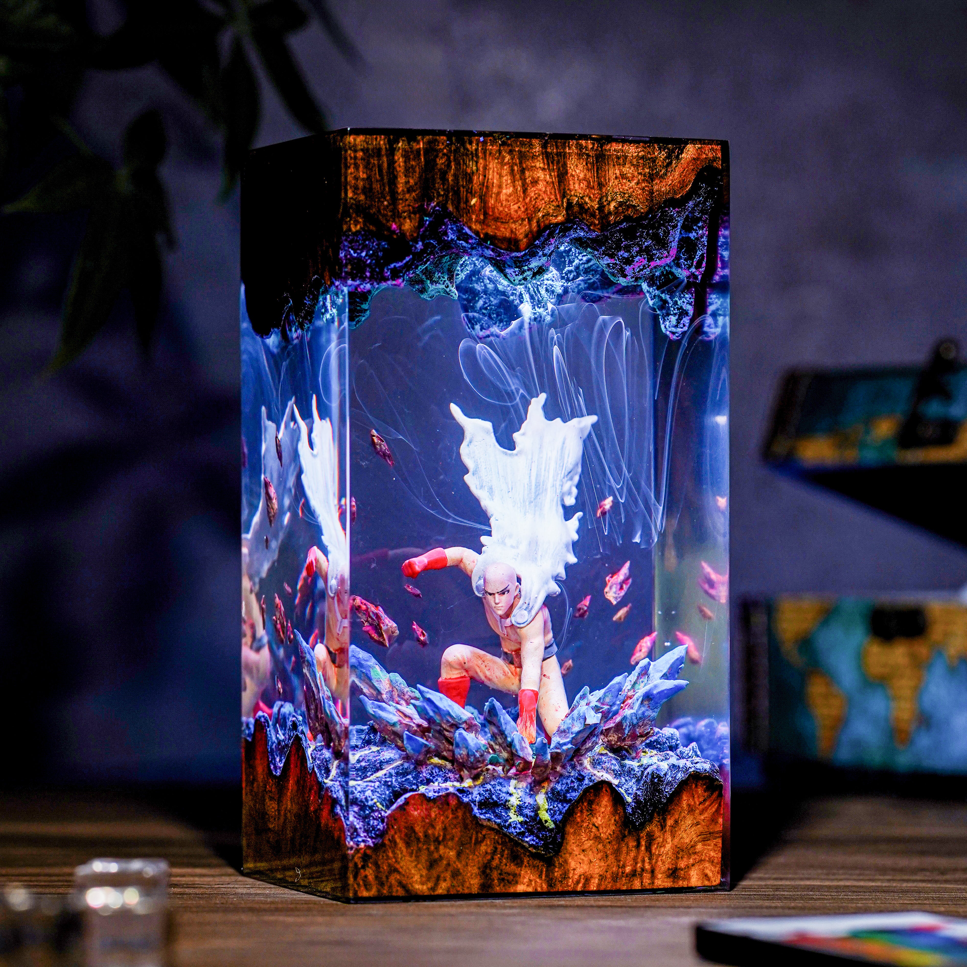 Saitama One Punch Man Resin lamp