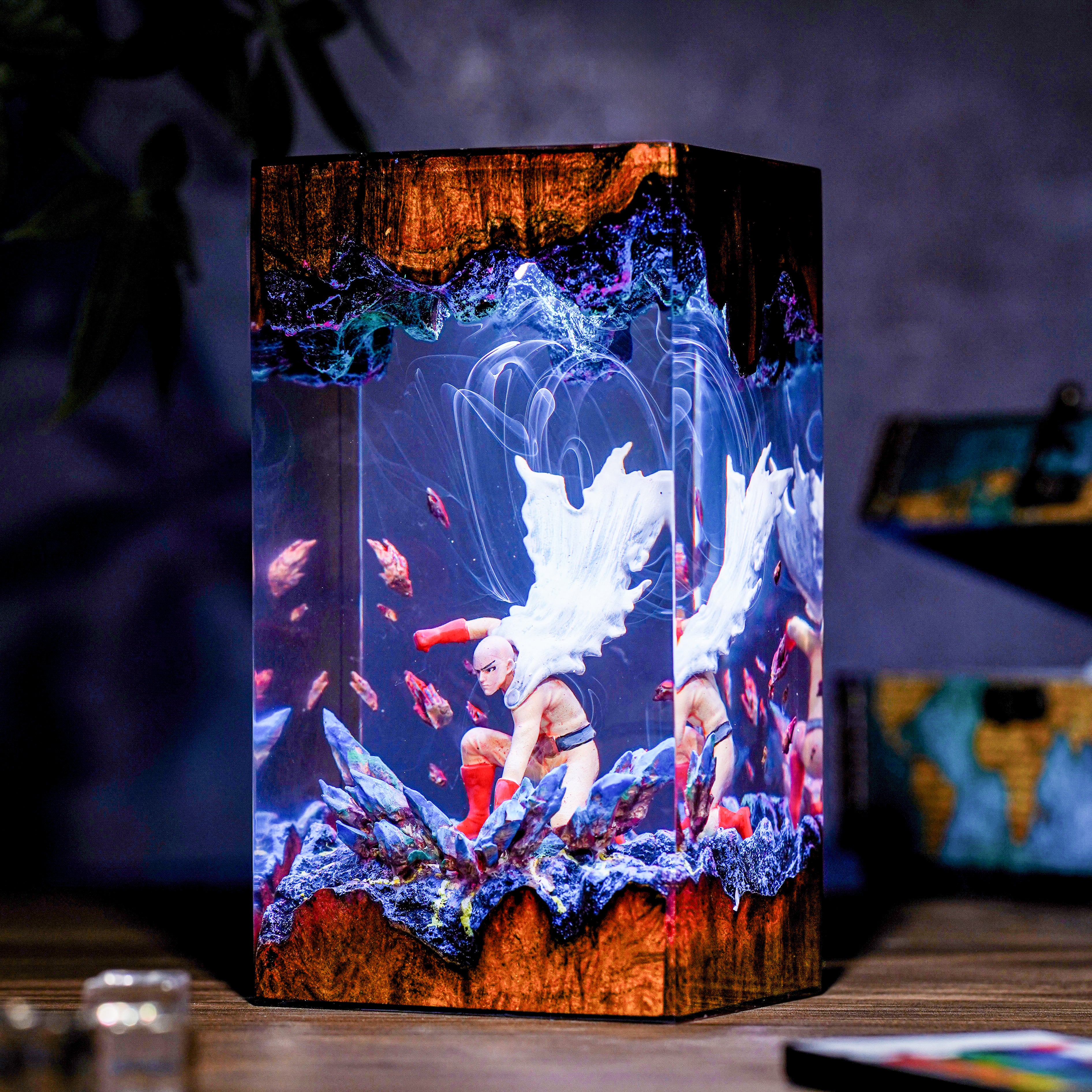 Saitama One Punch Man Resin lamp