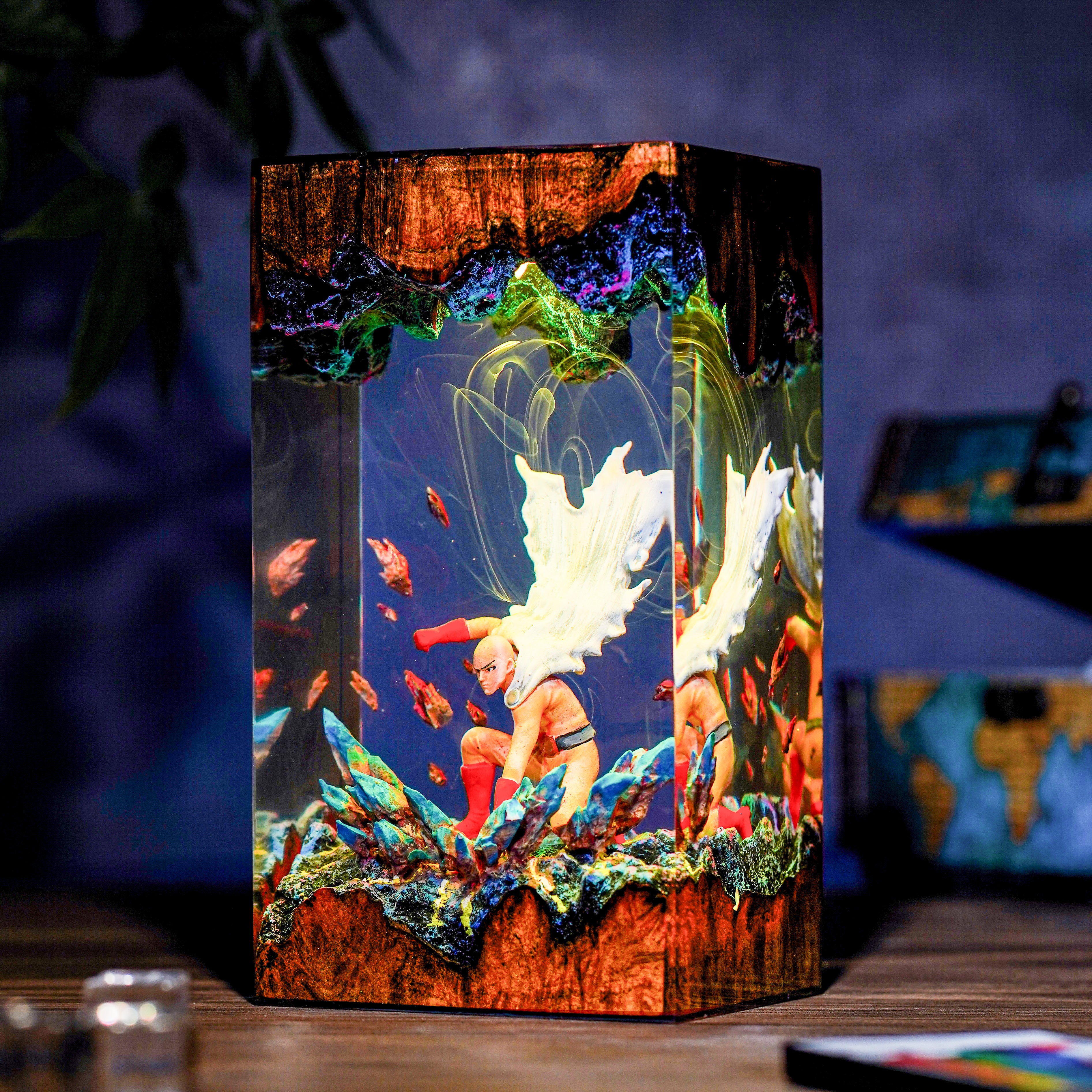 Saitama One Punch Man Resin lamp