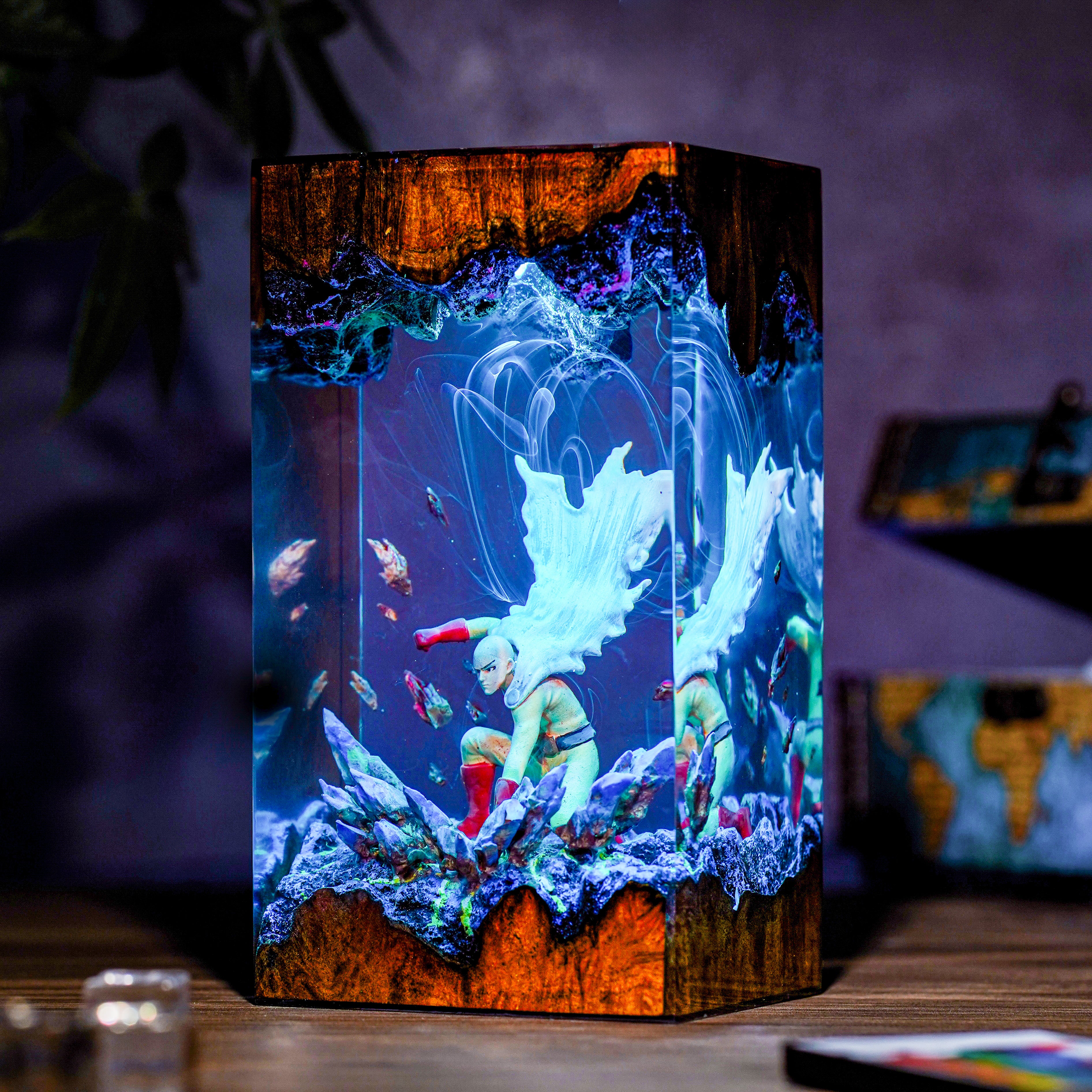 Saitama One Punch Man Resin lamp