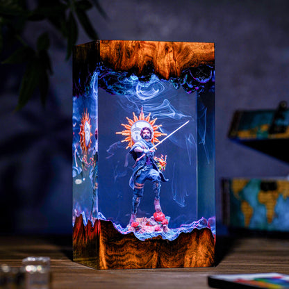 Mythological Glow: Gustave Inspired Art