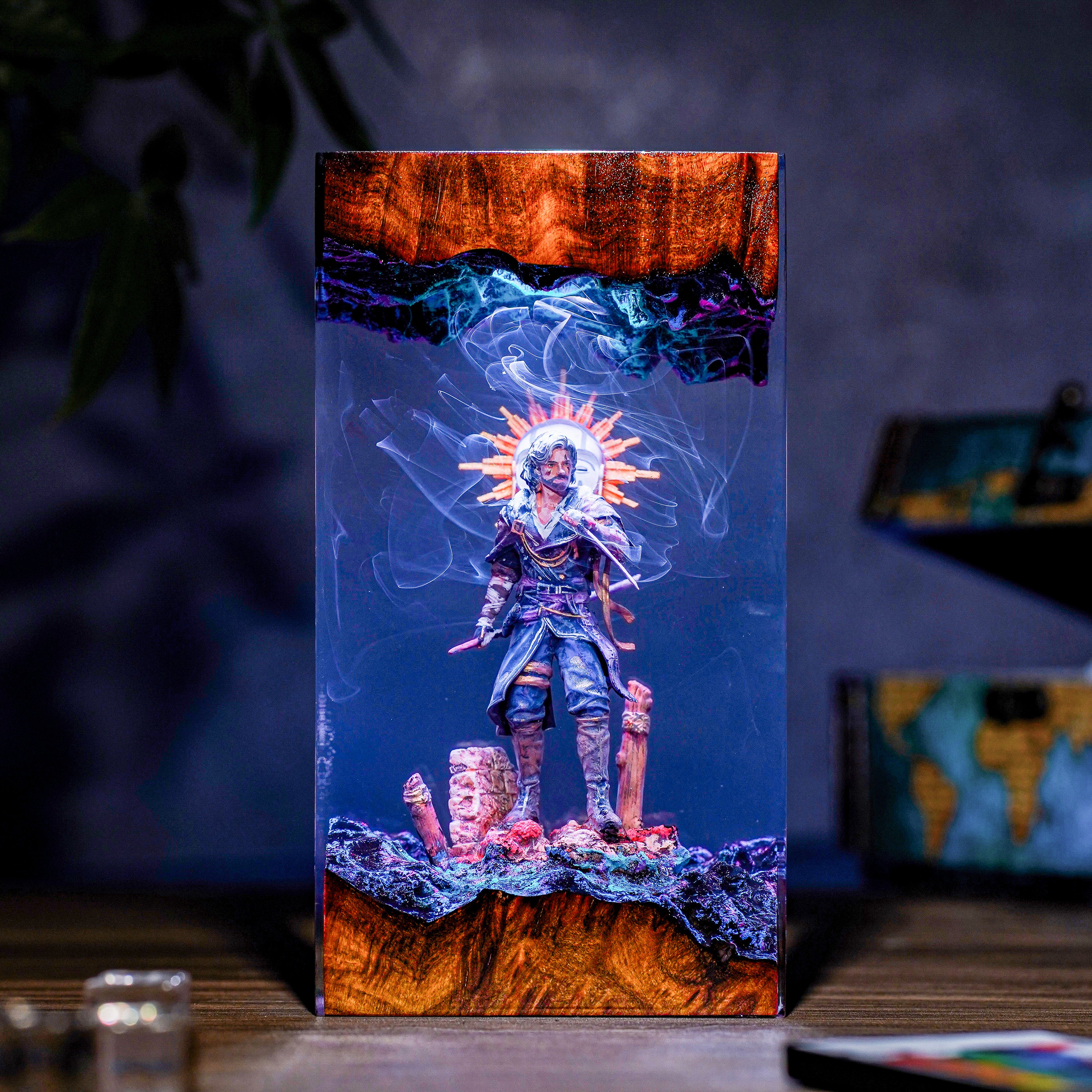 Verso Clair Obscur Resin lamp