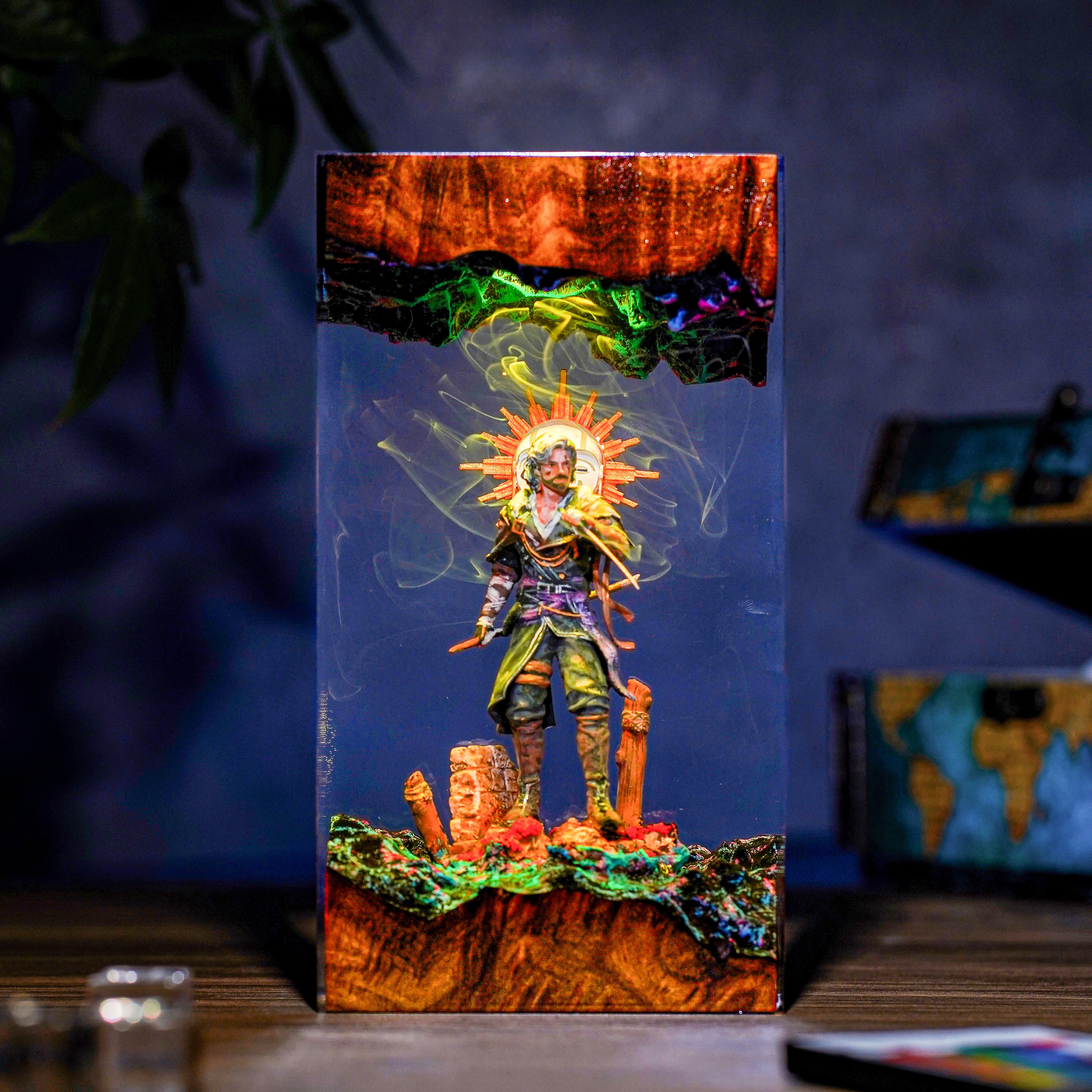 Verso Clair Obscur Resin lamp