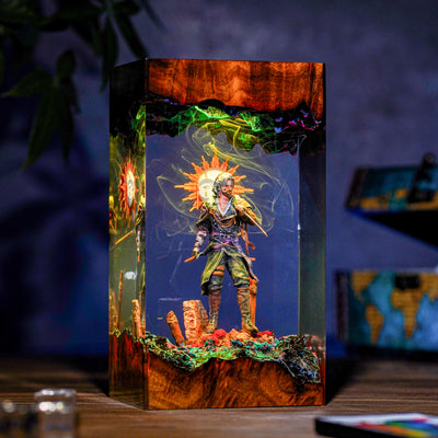 Verso Clair Obscur Resin lamp