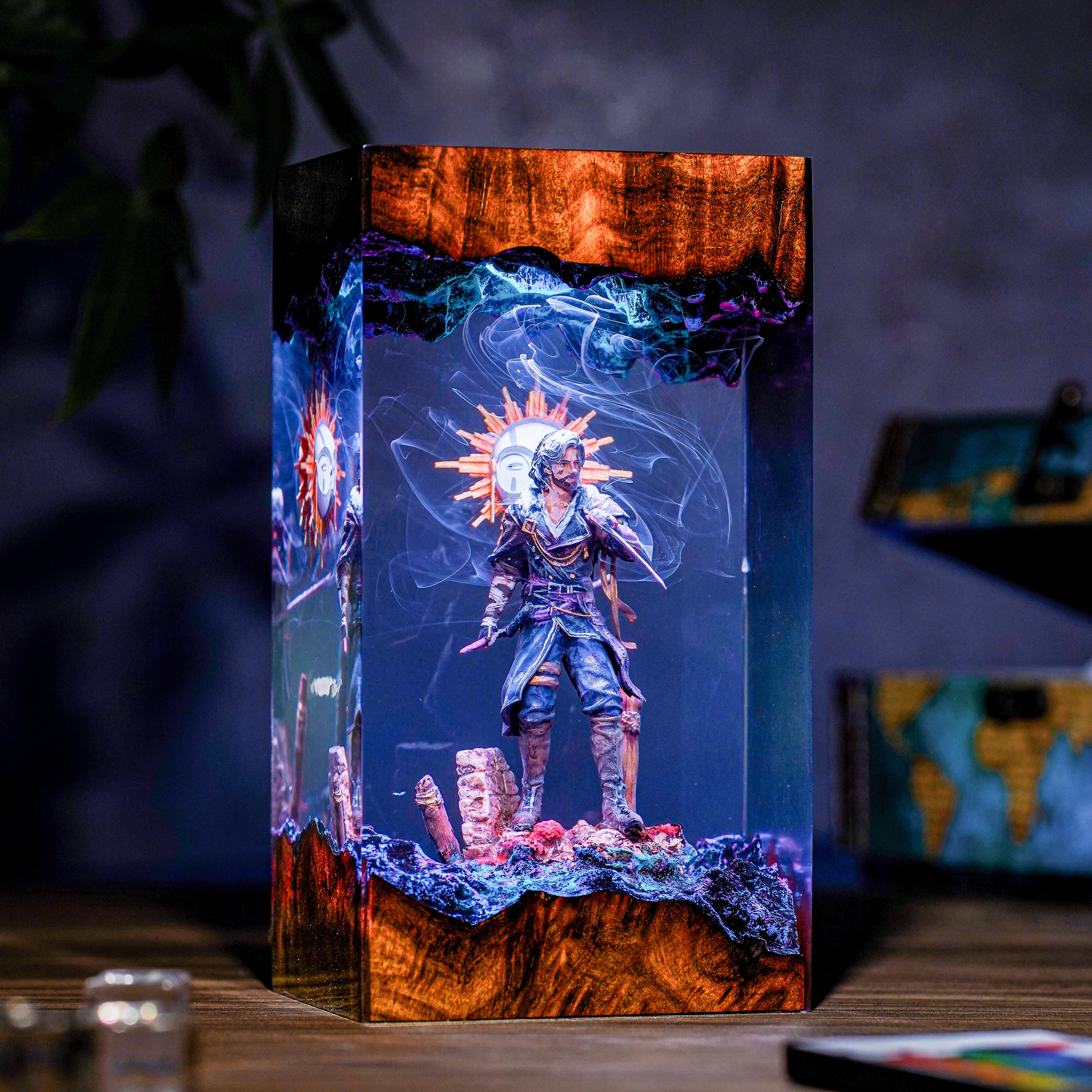 Verso Clair Obscur Resin lamp