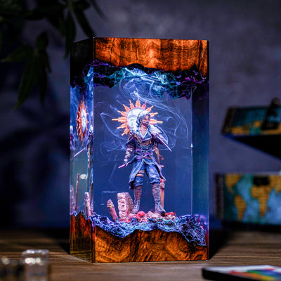 Verso Clair Obscur Resin lamp