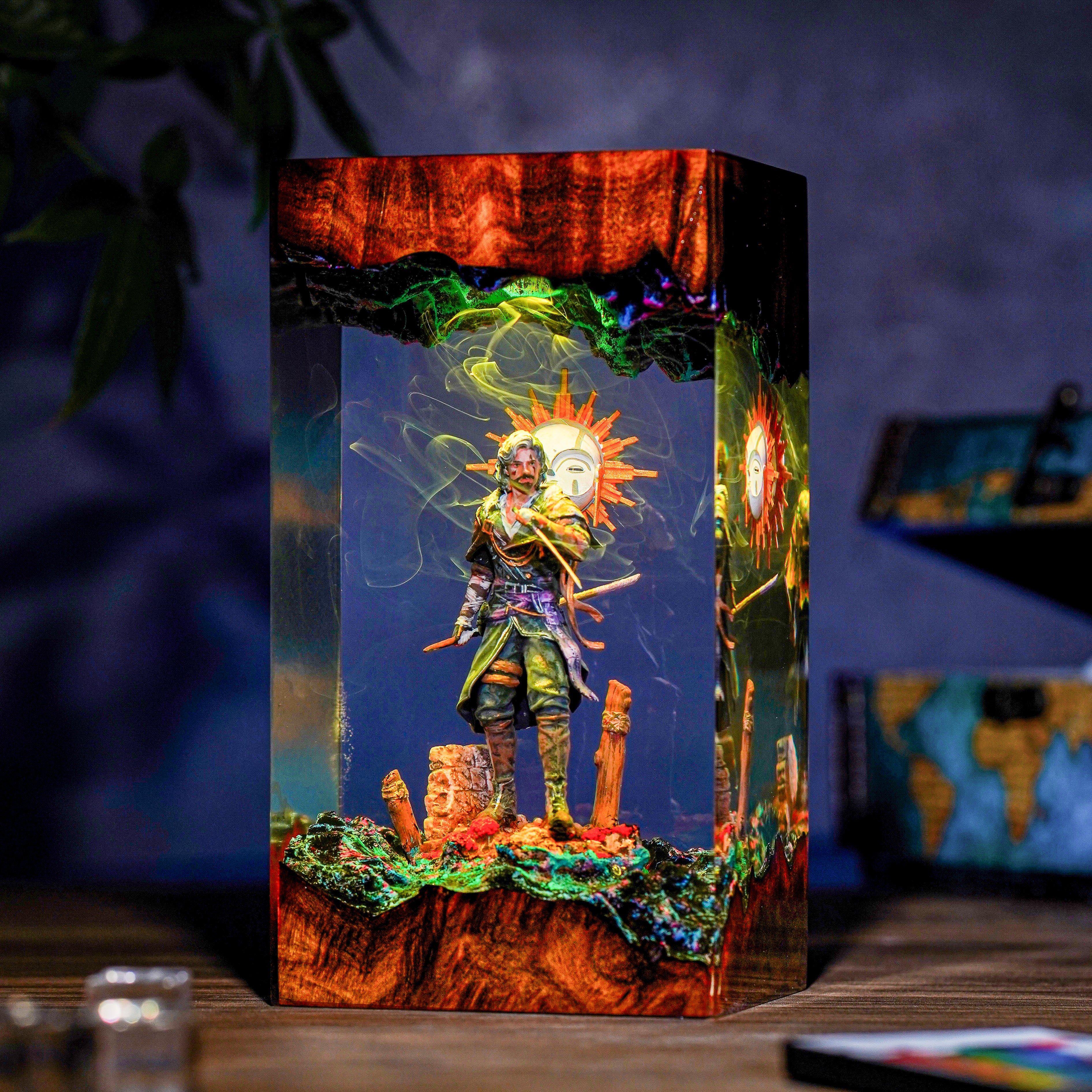 Verso Clair Obscur Resin lamp