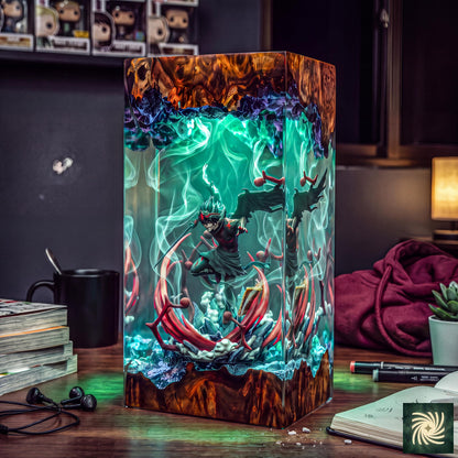 Asta Black Clover Resin Lamp
