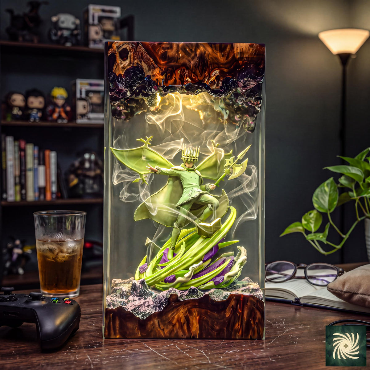 Yuno Black Clover Resin Lamp