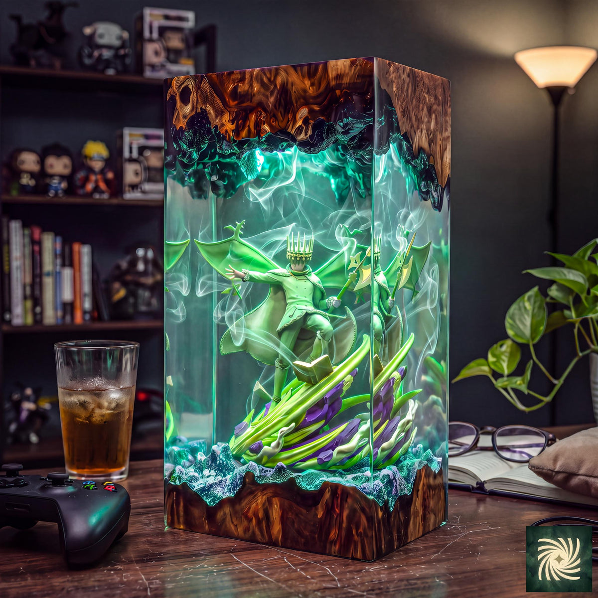 Yuno Black Clover Resin Lamp
