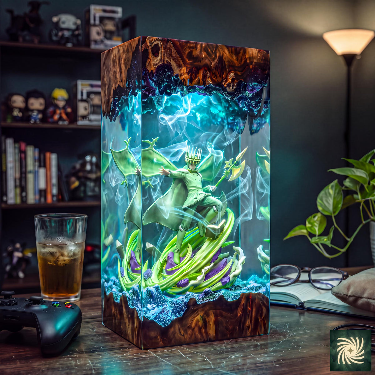 Yuno Black Clover Resin Lamp
