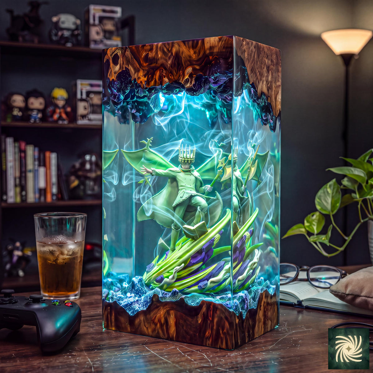 Yuno Black Clover Resin Lamp