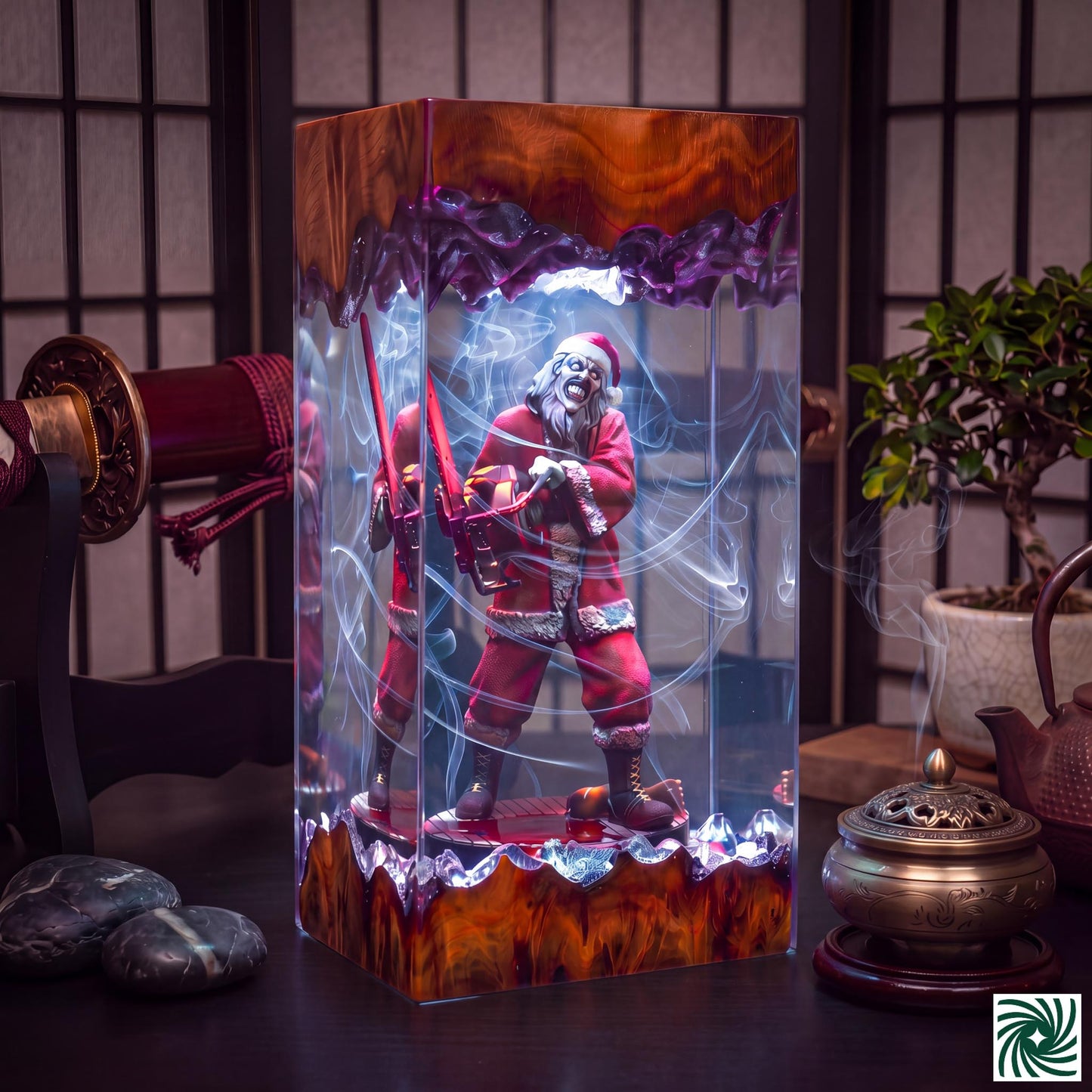 Halloween Resin Lamp