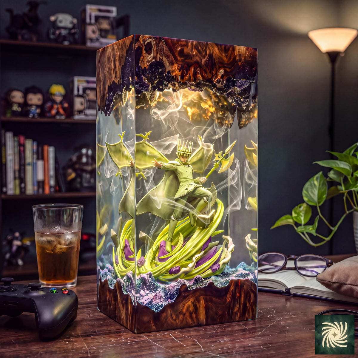 Yuno Black Clover Resin Lamp