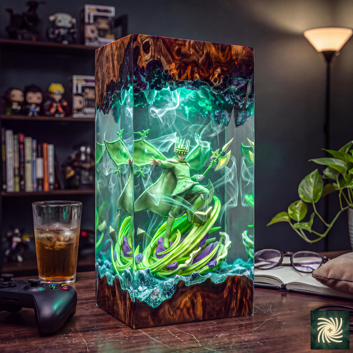 Yuno Black Clover Resin Lamp