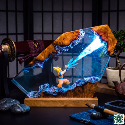 Goku Resin Lamp