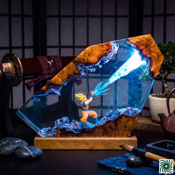 Goku Resin Lamp