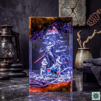 Star War Resin Lamp