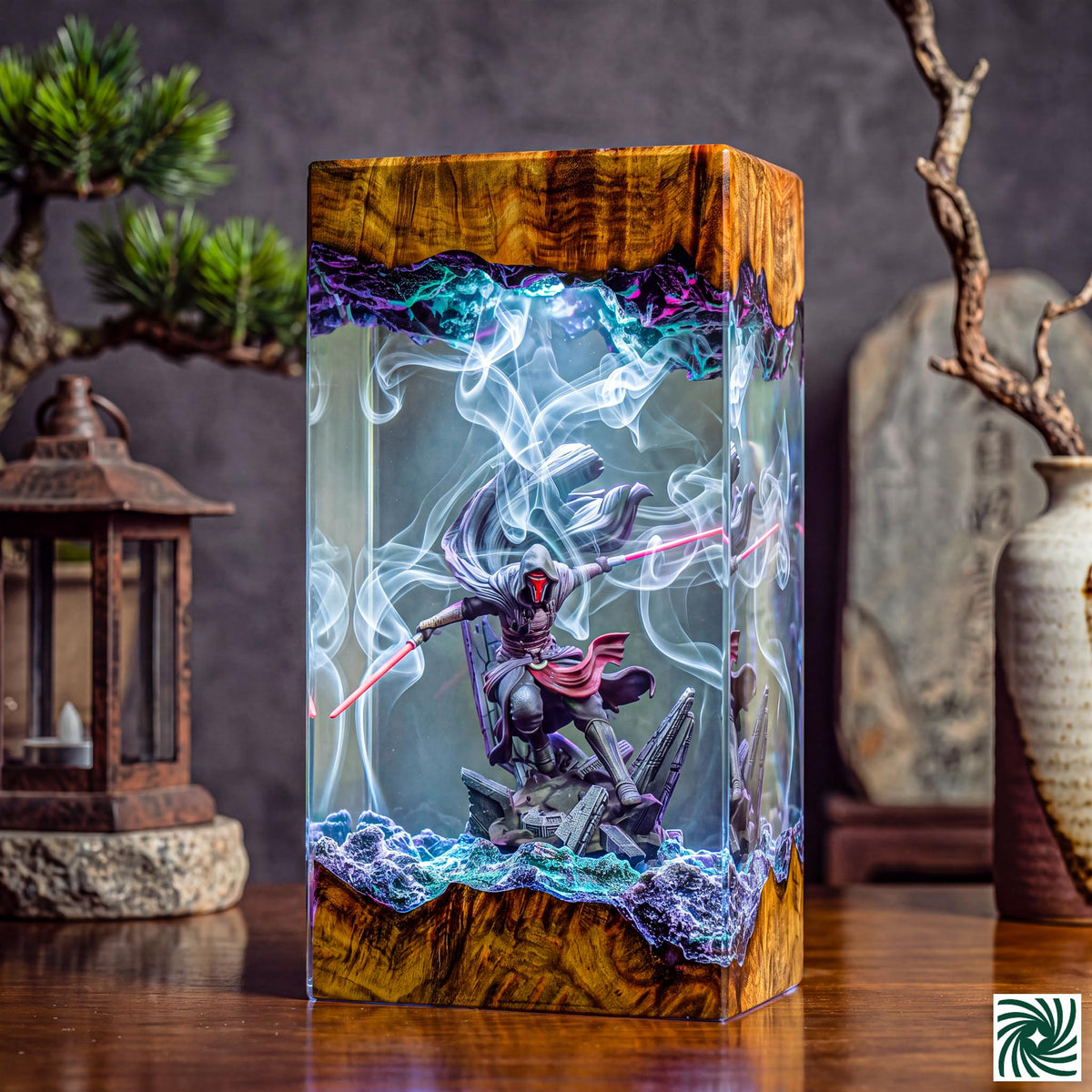 Darth Revan Resin Lamp