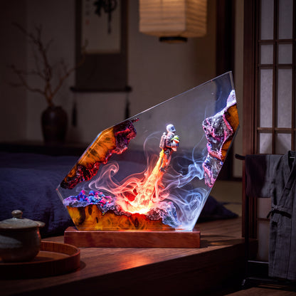 Star War Resin Lamp