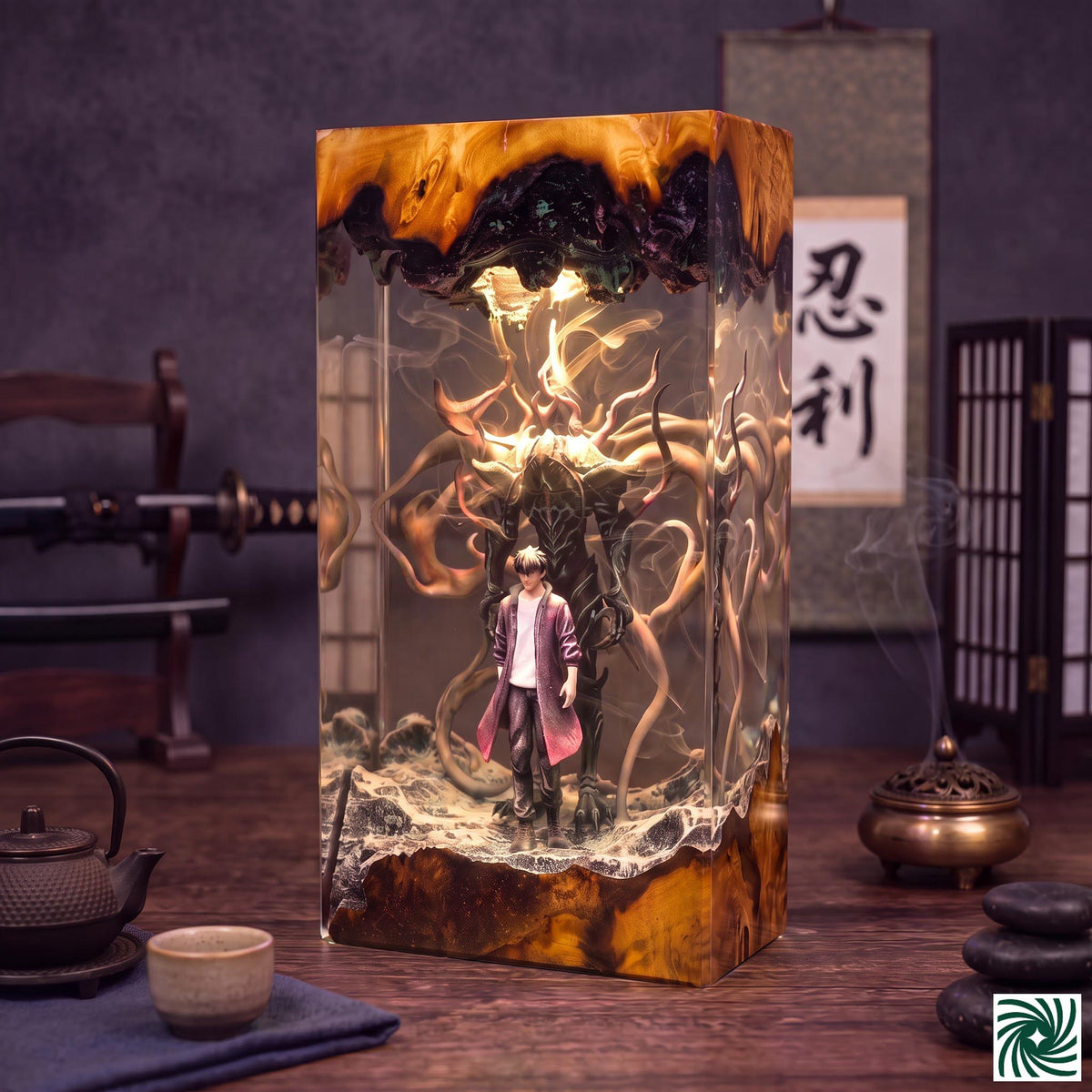 Jin-Woo & Beru Resin Lamp