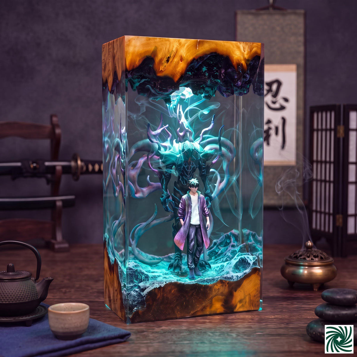 Jin-Woo & Beru Resin Lamp