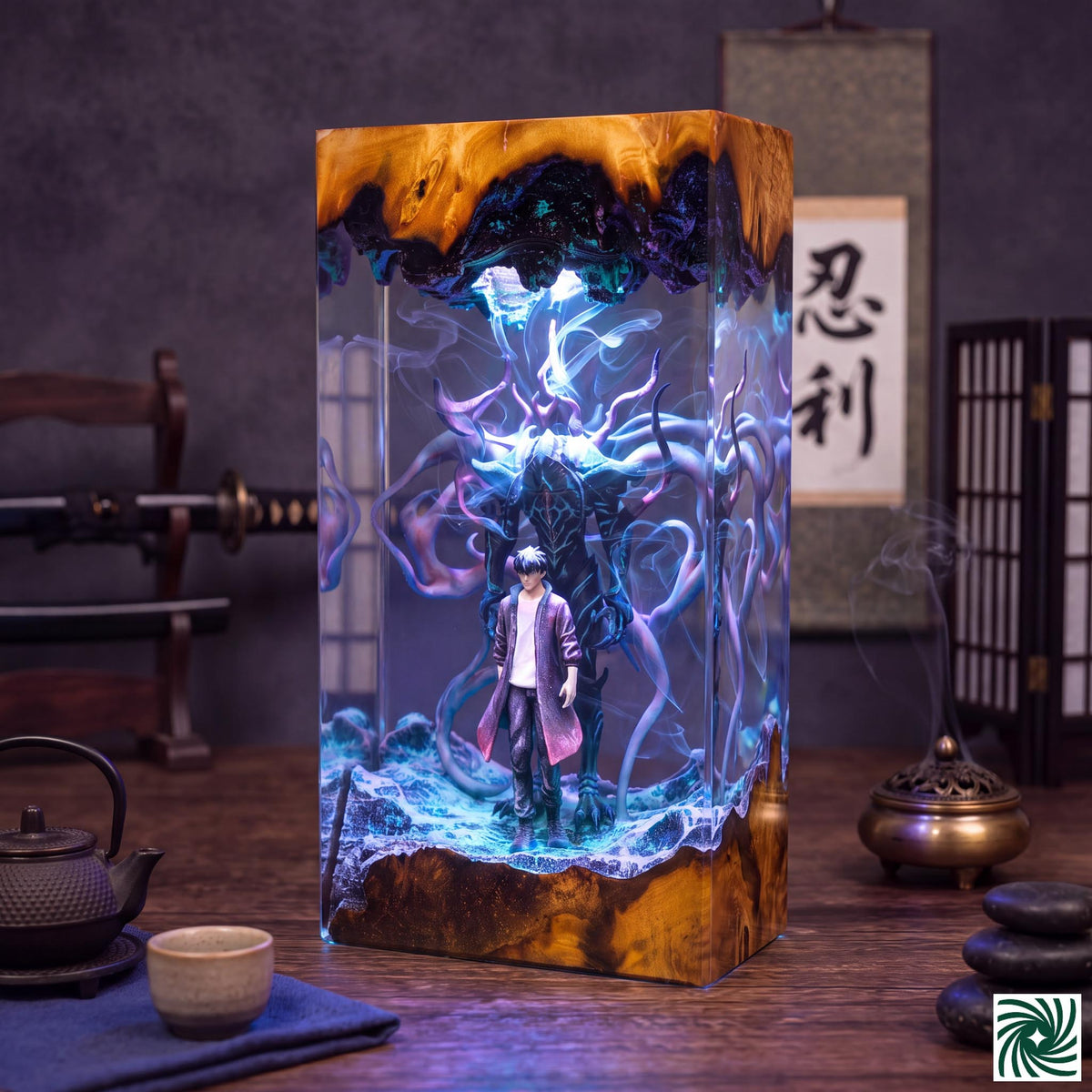 Jin-Woo & Beru Resin Lamp