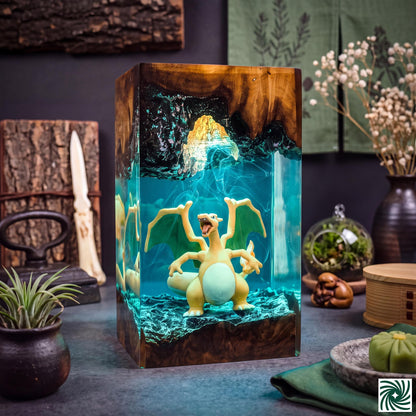 Charizard Resin Lamp