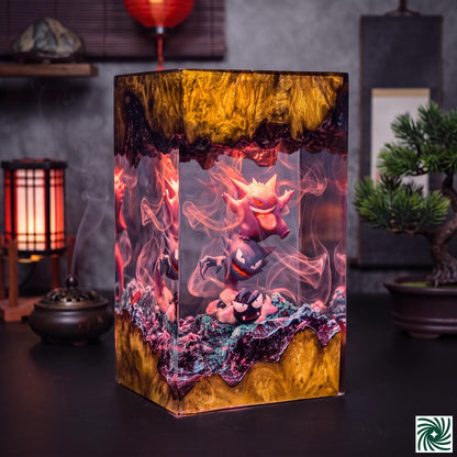 Gengar Resin Lamp