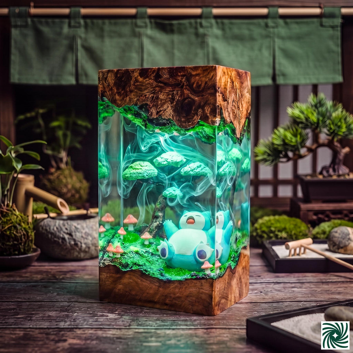Snorlax Resin Lamp