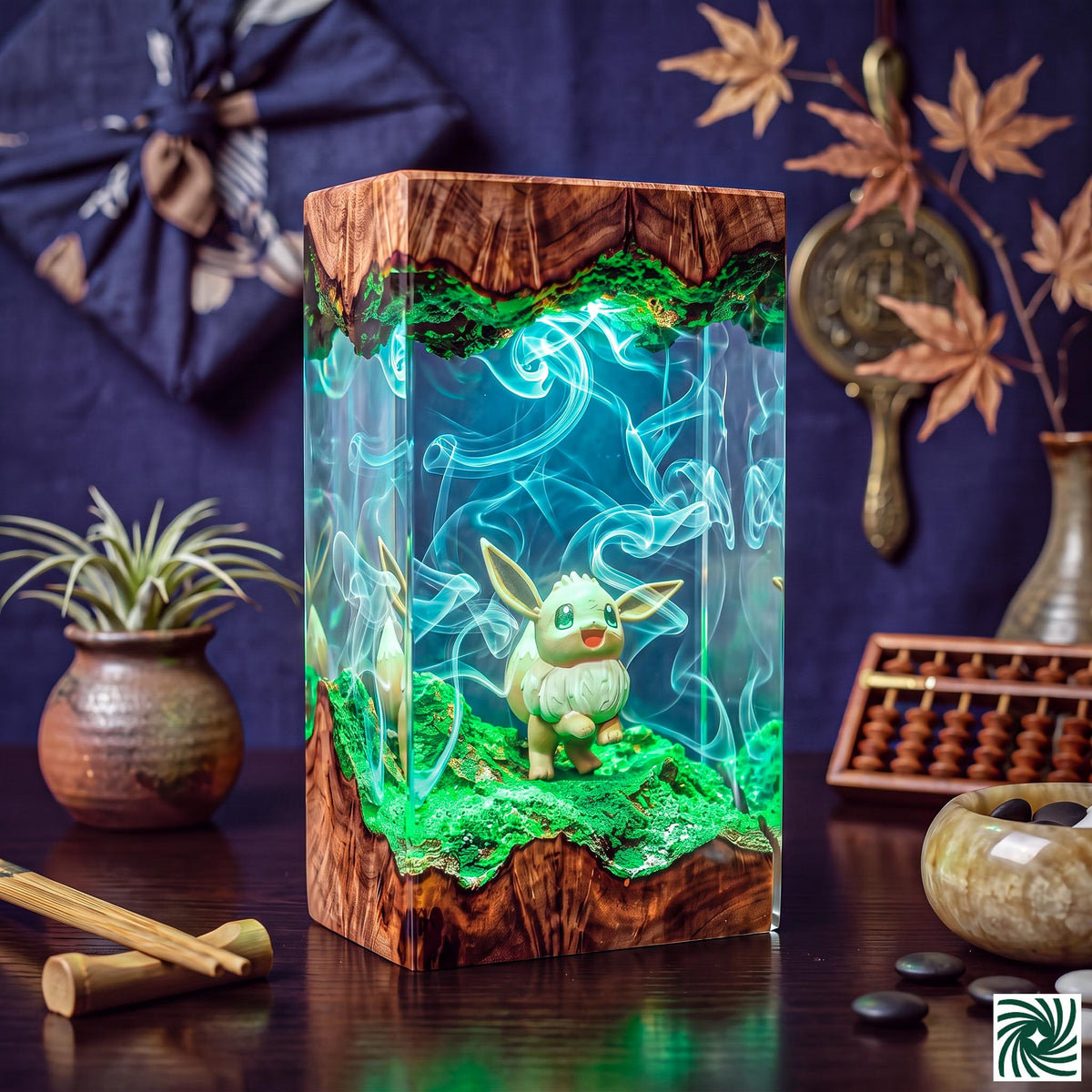 Evee Resin Lamp