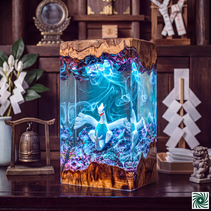Lugia Resin Lamp