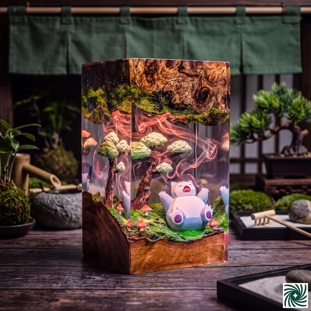 Snorlax Resin Lamp