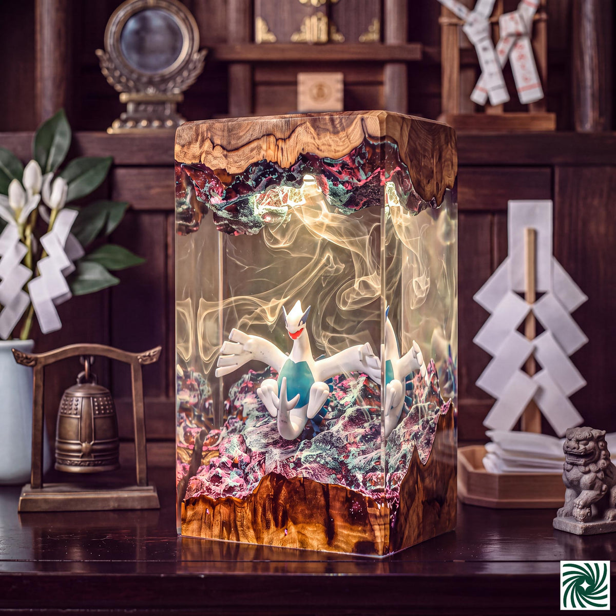 Lugia Resin Lamp