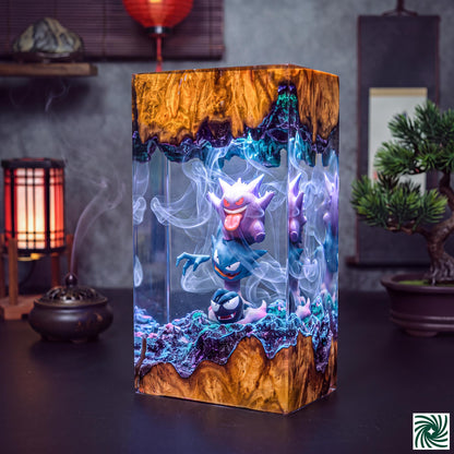 Gengar Resin Lamp