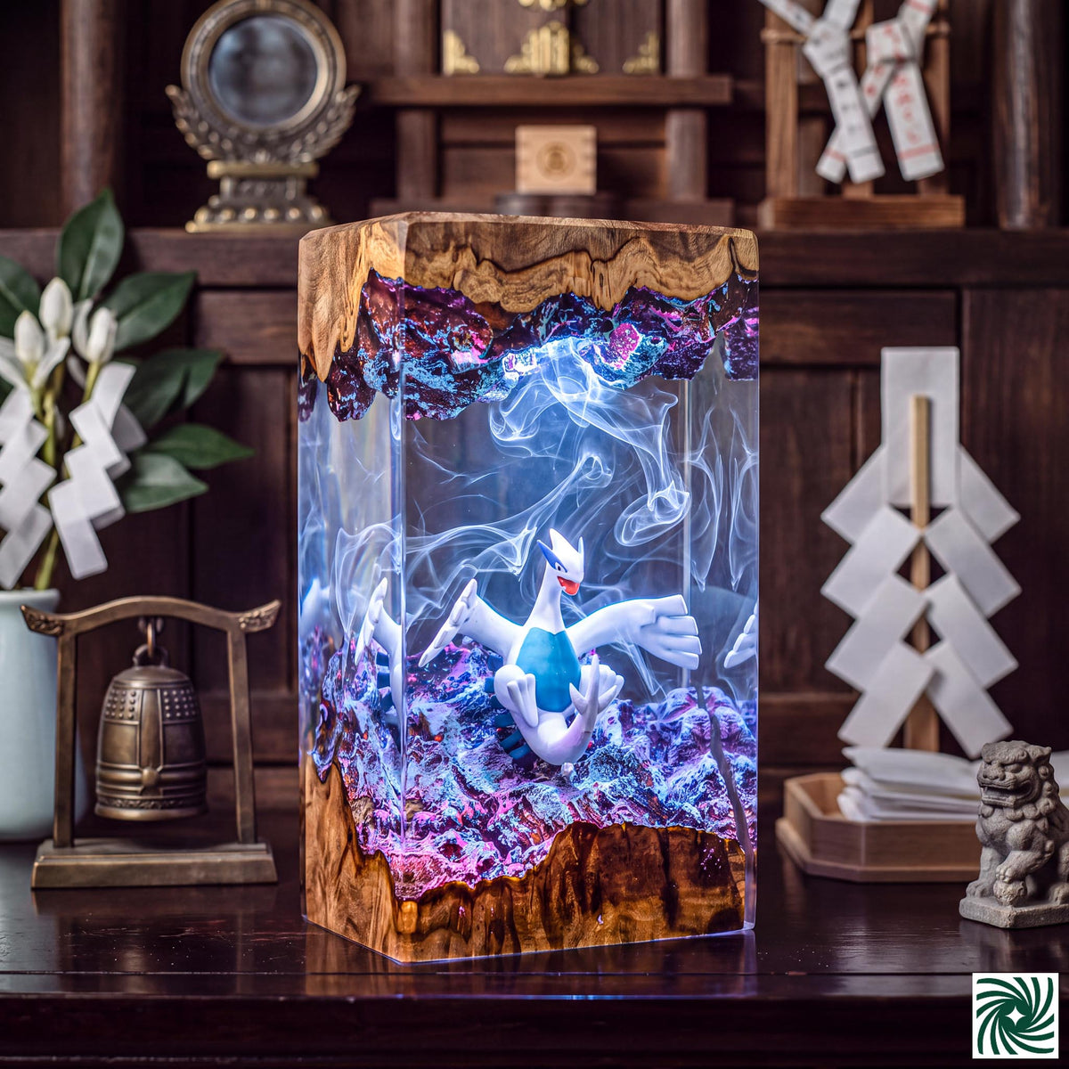 Lugia Resin Lamp