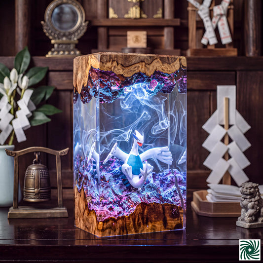 Lugia Resin Lamp