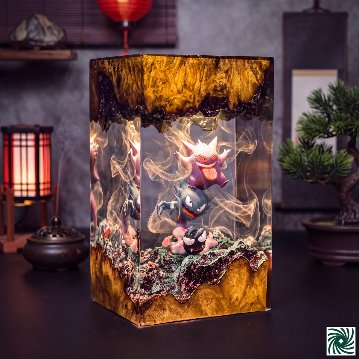 Gengar Resin Lamp