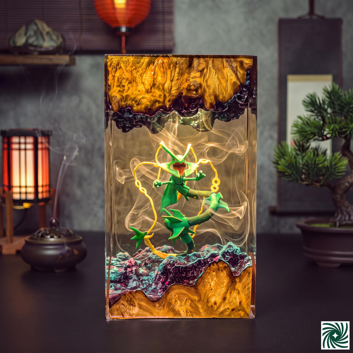Rayquaza Mega Resin Lamp