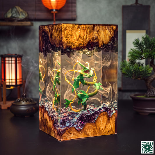 Rayquaza Mega Resin Lamp