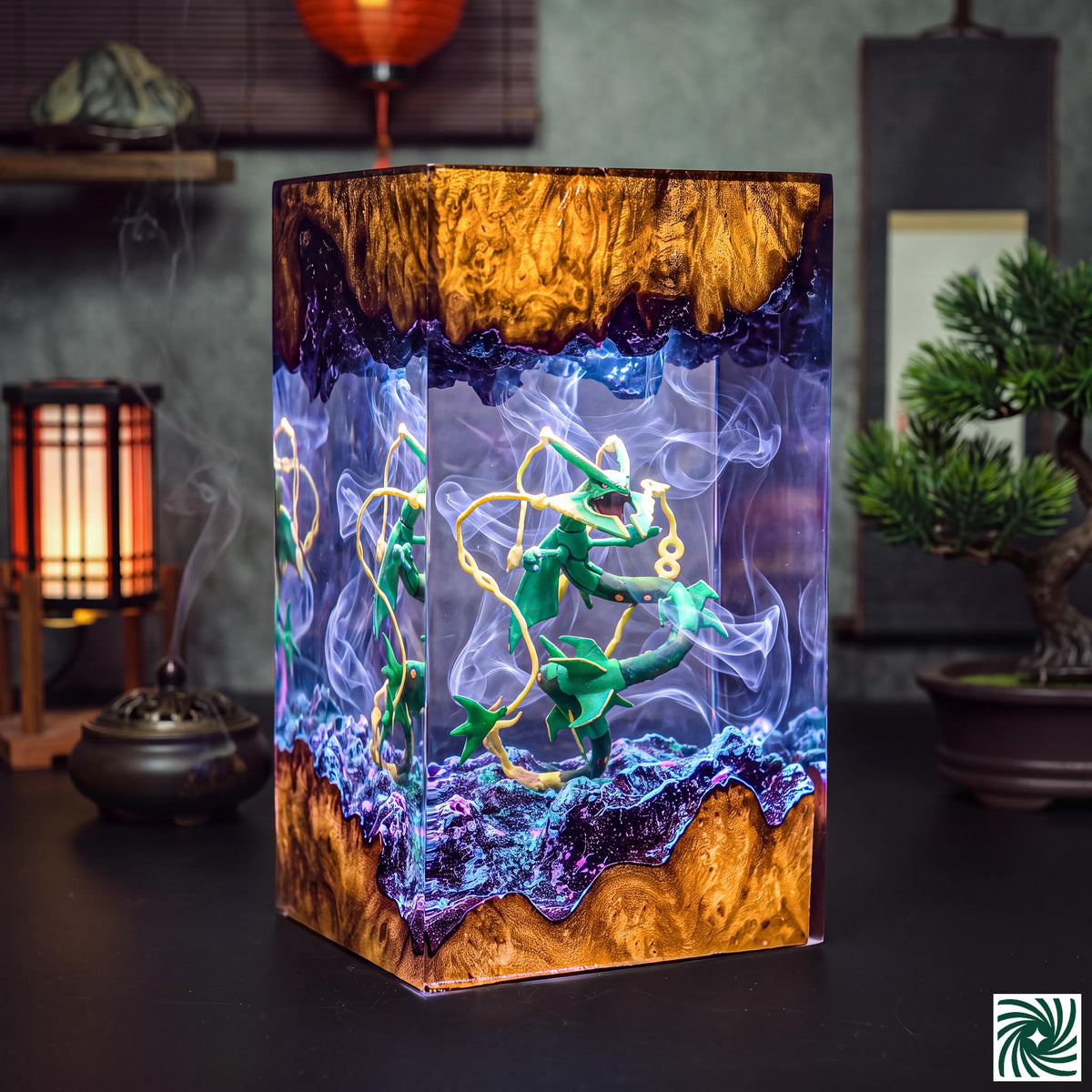 Rayquaza Mega Resin Lamp
