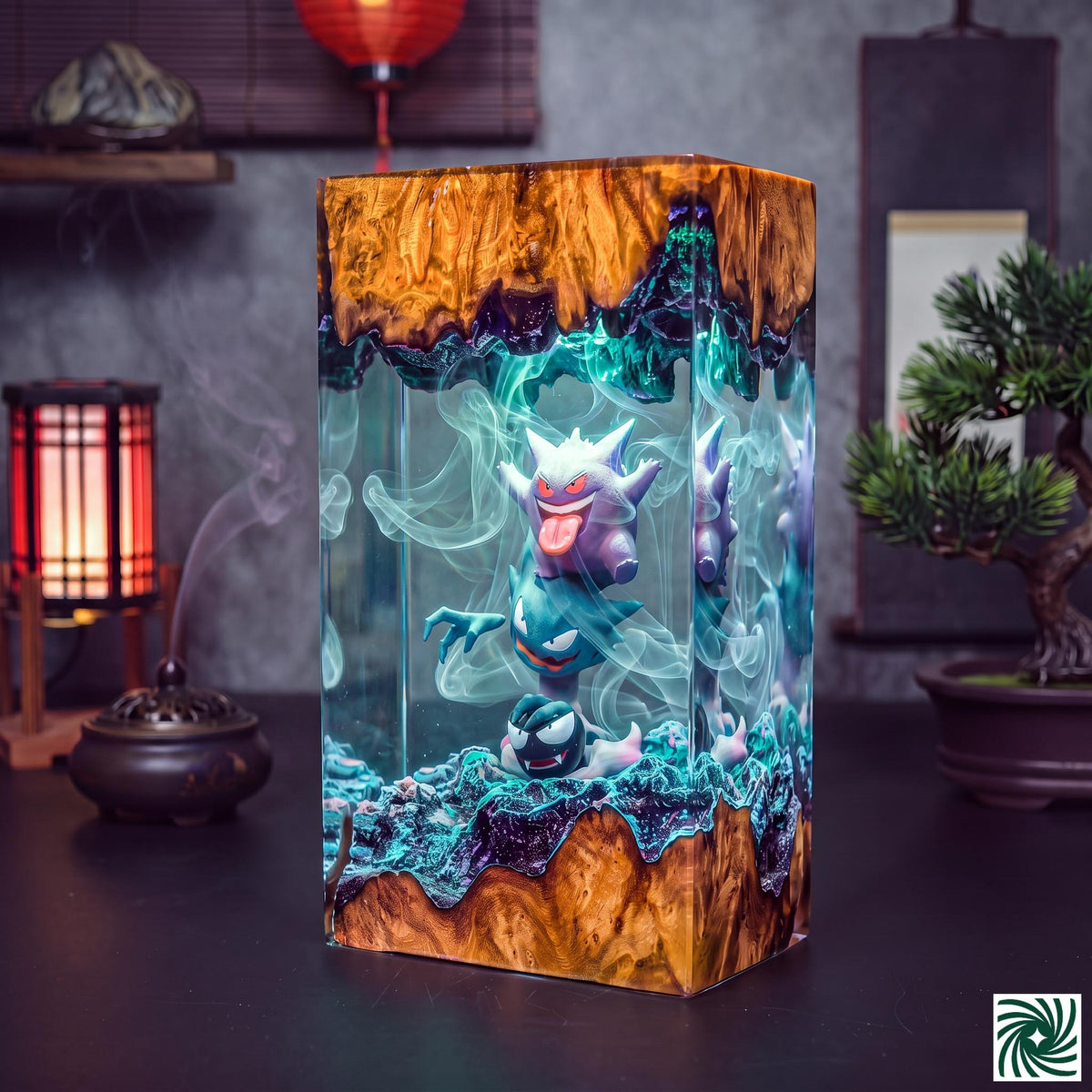 Gengar Resin Lamp
