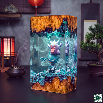 Gengar Resin Lamp
