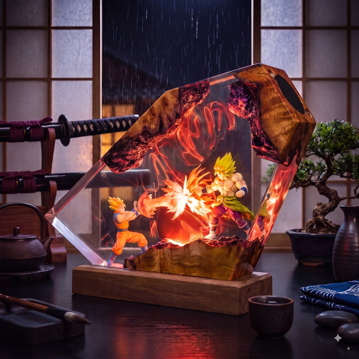 DBZ Resin Lamp