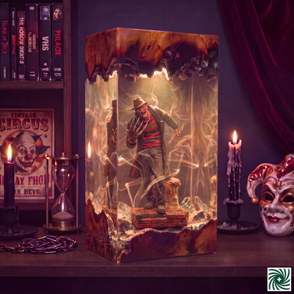 Halloween Resin Lamp