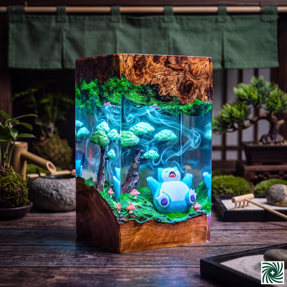 Snorlax Resin Lamp