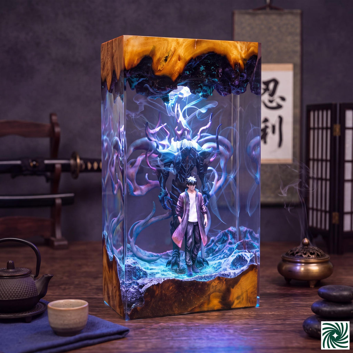 Jin-Woo & Beru Resin Lamp