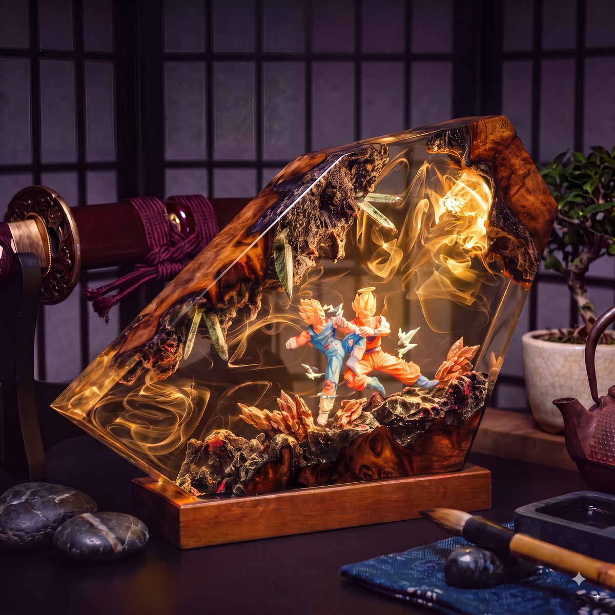 DBZ Resin Lamp